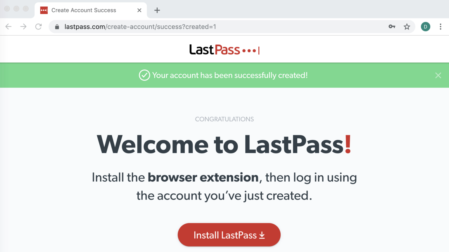 lastpass generate new password
